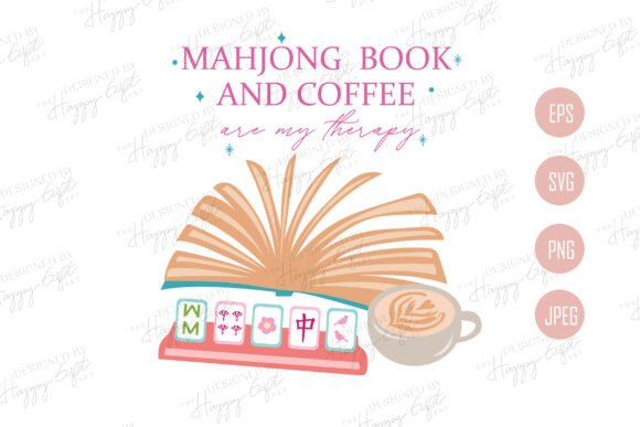 Bookish Mahjong Clipart Graphics and Illustrations Review