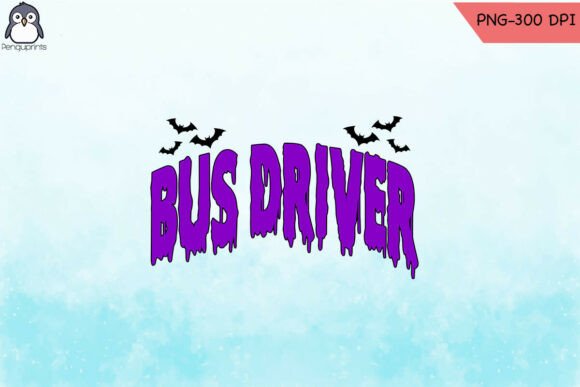 Bus Driver Halloween Sublimation PNG Graphics and Crafts Review