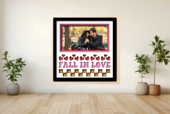 Fall in Love Photo Frame Shadow: A Designer's Review for Graphics and Crafts