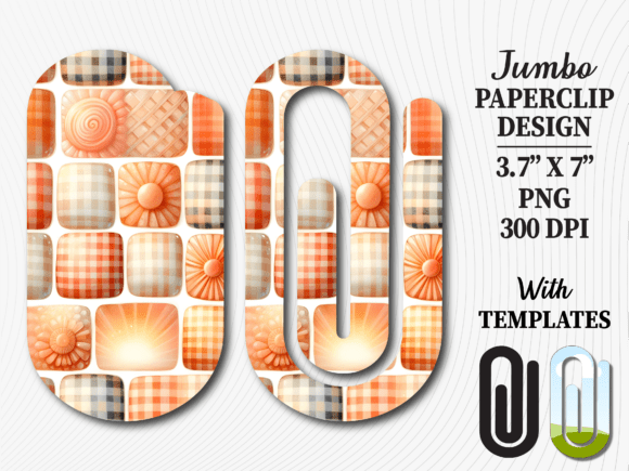 Orange Patchwork Quilt Graphics for Crafts